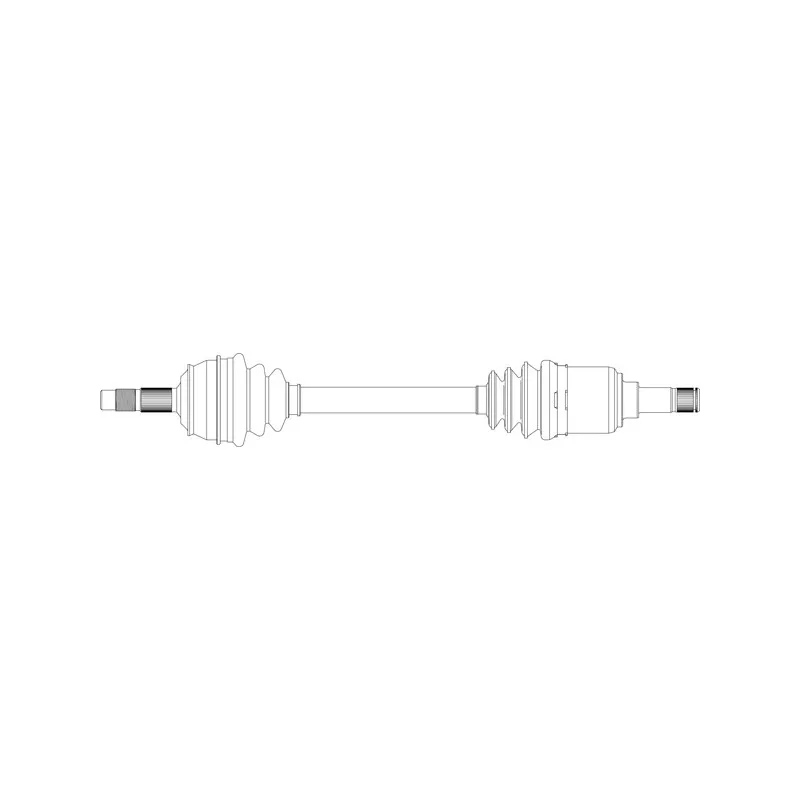 Arbre de transmission avant gauche GENERAL RICAMBI FI3154