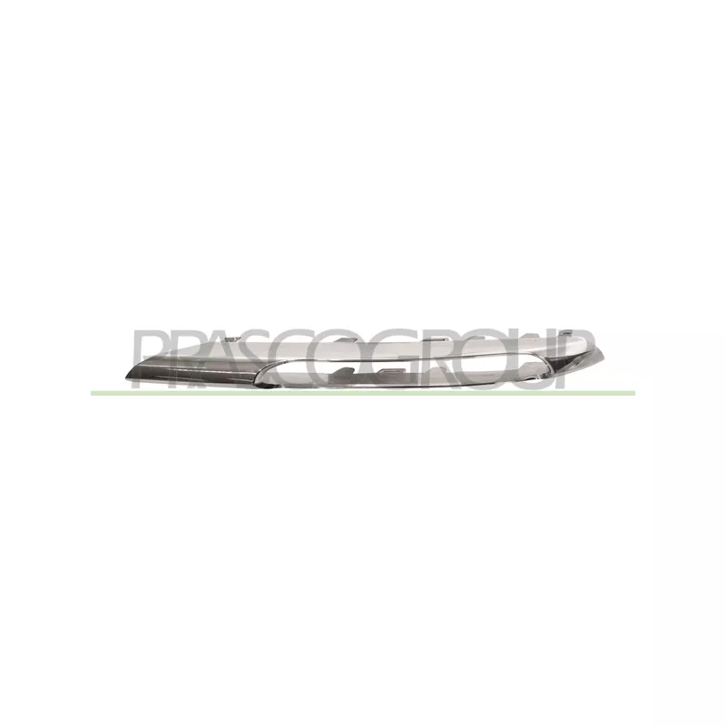 Baguette et bande protectrice, pare-chocs avant gauche PRASCO ME0431224