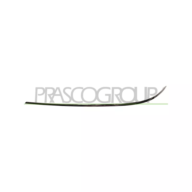 Baguette et bande protectrice, pare-chocs avant gauche PRASCO ME0431244