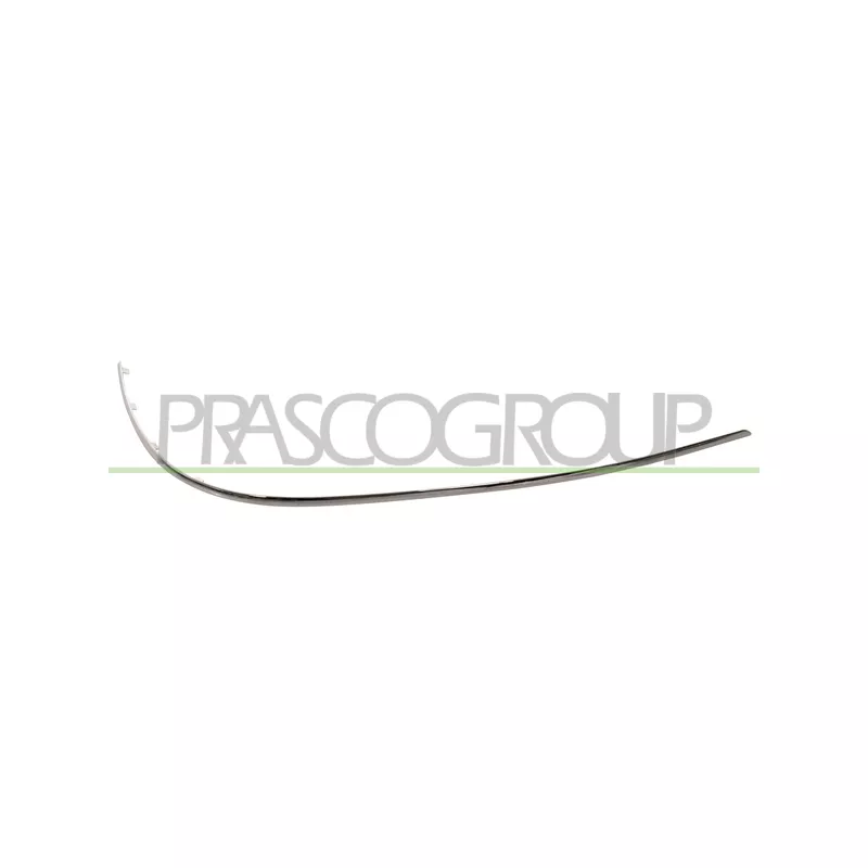 Baguette et bande protectrice, pare-chocs arrière droit PRASCO ME0431253