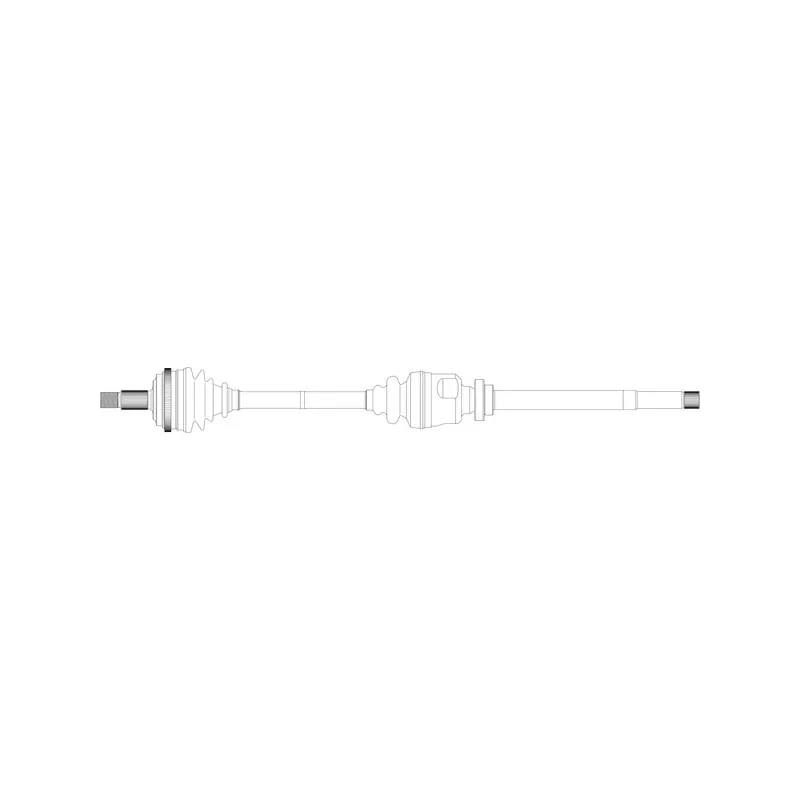 Arbre de transmission avant droit GENERAL RICAMBI FI3217