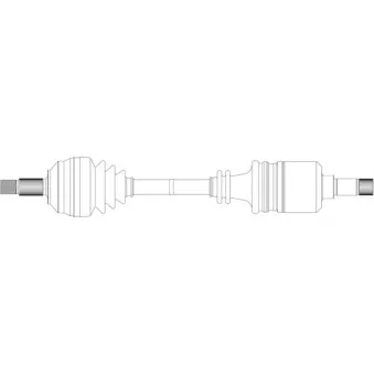 Arbre de transmission avant gauche GENERAL RICAMBI FI3218