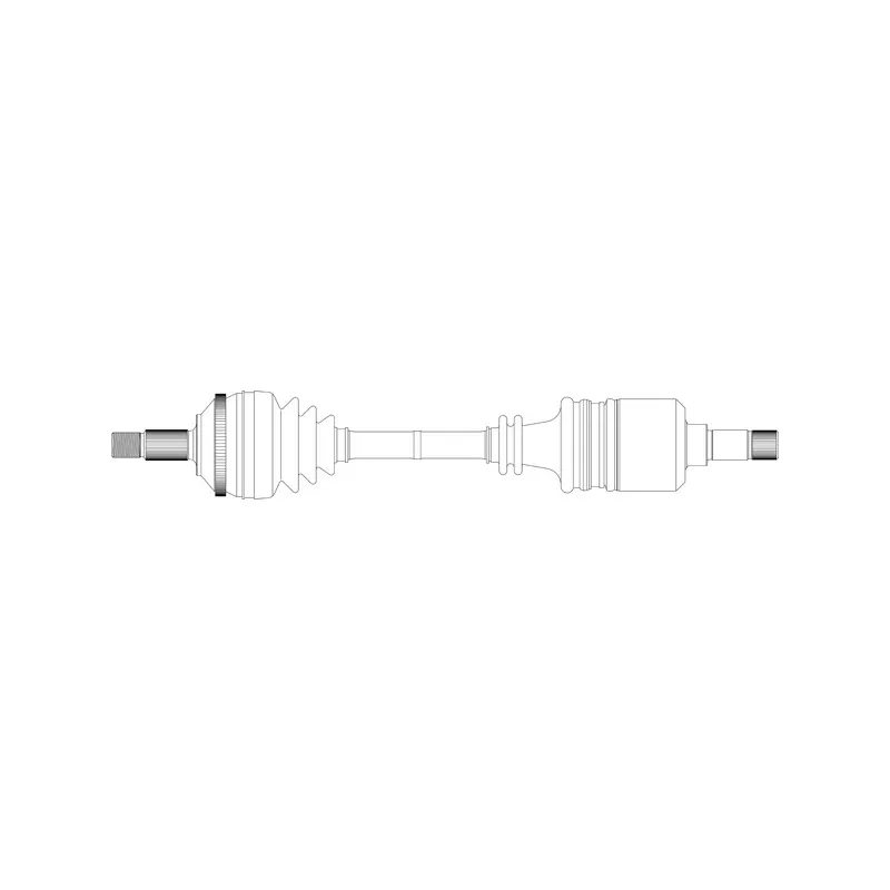Arbre de transmission avant gauche GENERAL RICAMBI FI3220