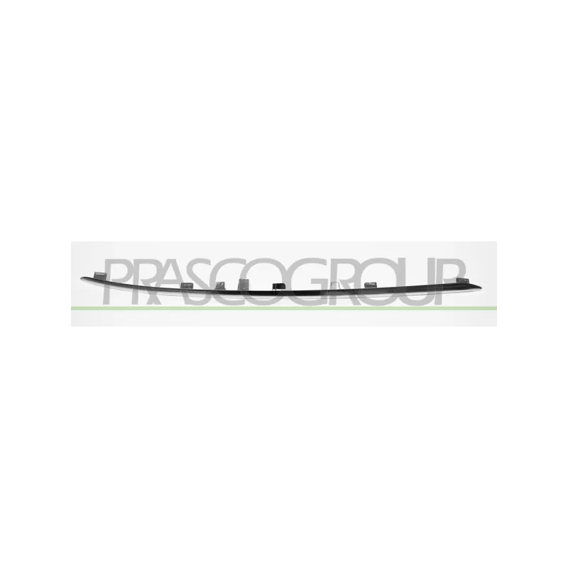 Baguette et bande protectrice, grille de radiateur avant gauche PRASCO ME0471244