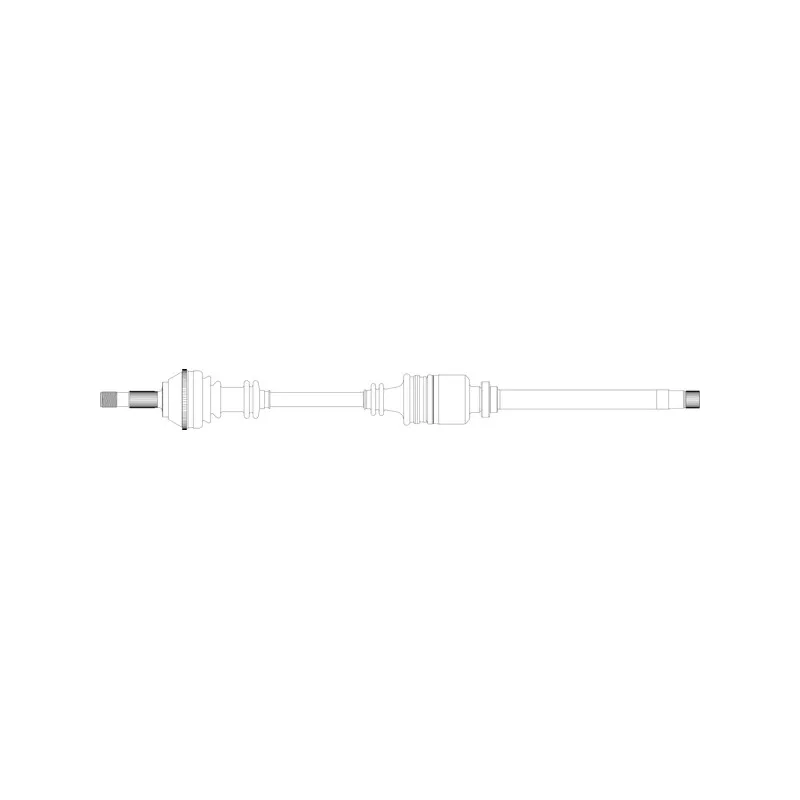 Arbre de transmission avant droit GENERAL RICAMBI FI3233