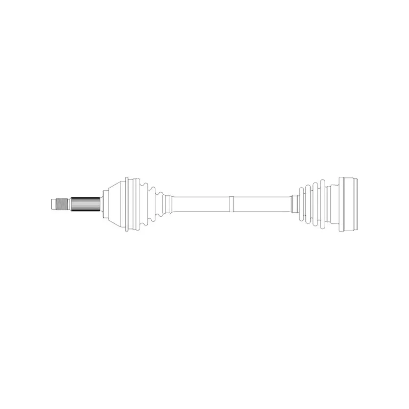Arbre de transmission avant gauche GENERAL RICAMBI FI3246