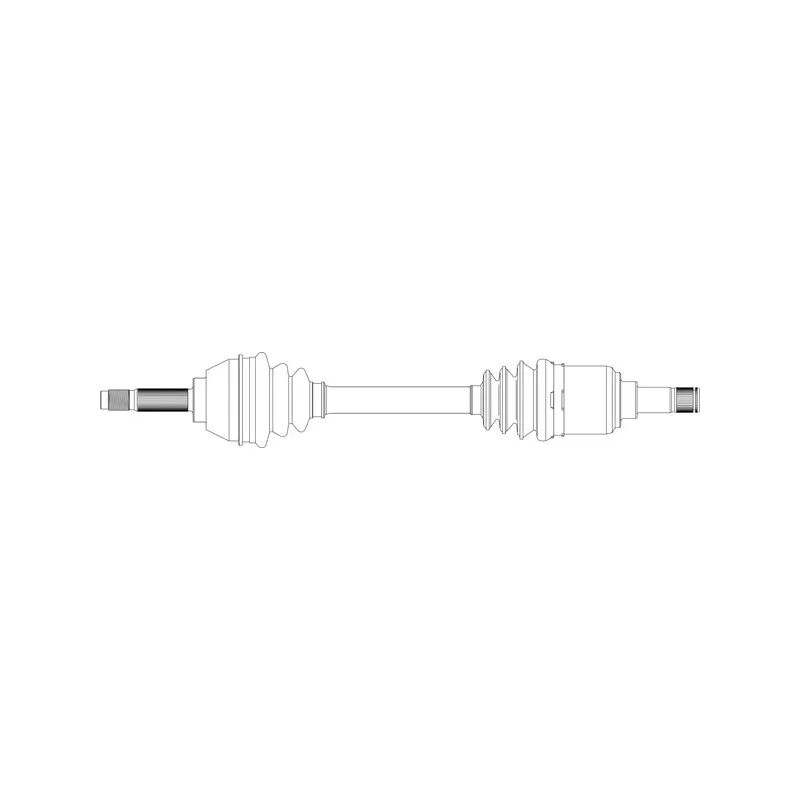 Arbre de transmission avant gauche GENERAL RICAMBI FI3256
