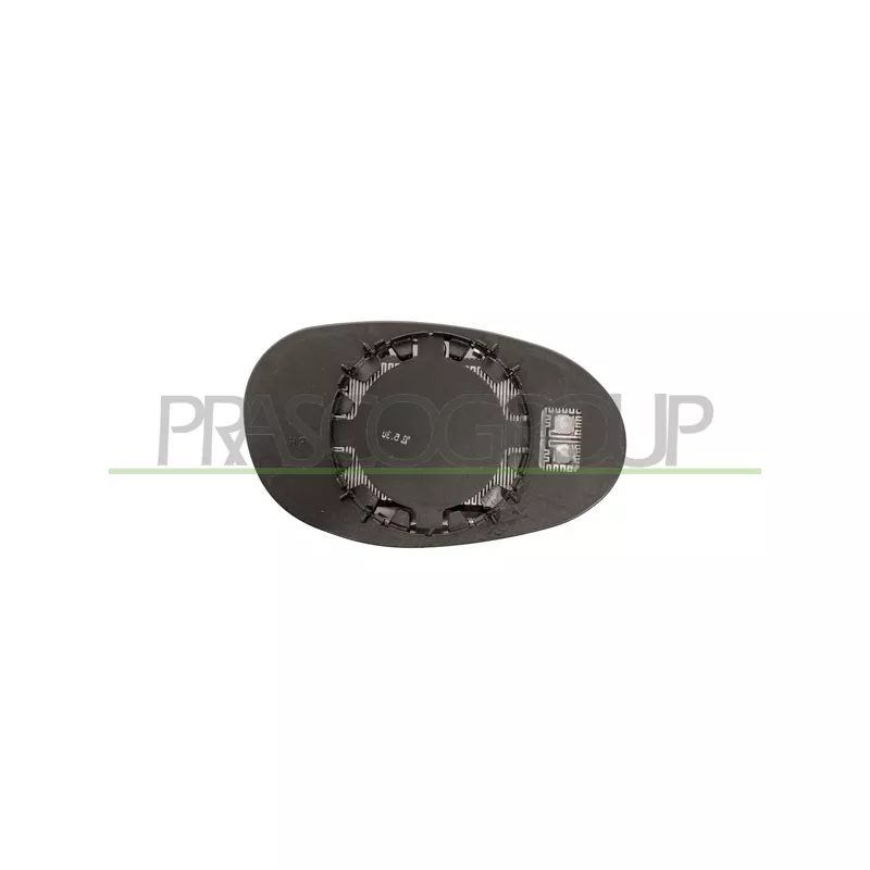 Verre de rétroviseur, rétroviseur extérieur PRASCO ME3027514