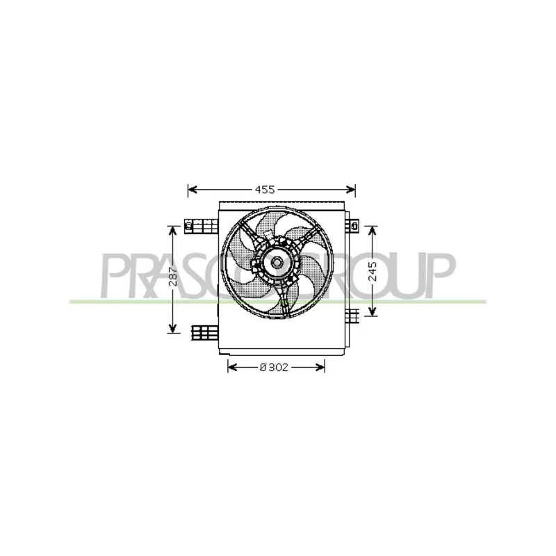 Ventilateur, refroidissement du moteur PRASCO ME302F001