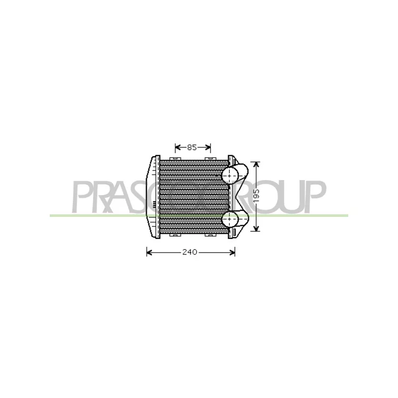 Intercooler, échangeur PRASCO ME302N001