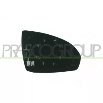 Verre de rétroviseur, rétroviseur extérieur PRASCO ME3057504