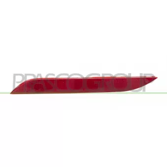 Baguette et bande protectrice, pare-chocs arrière gauche PRASCO ME3084354