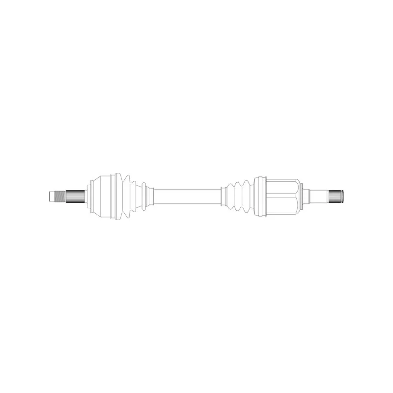 Arbre de transmission avant gauche GENERAL RICAMBI FI3291