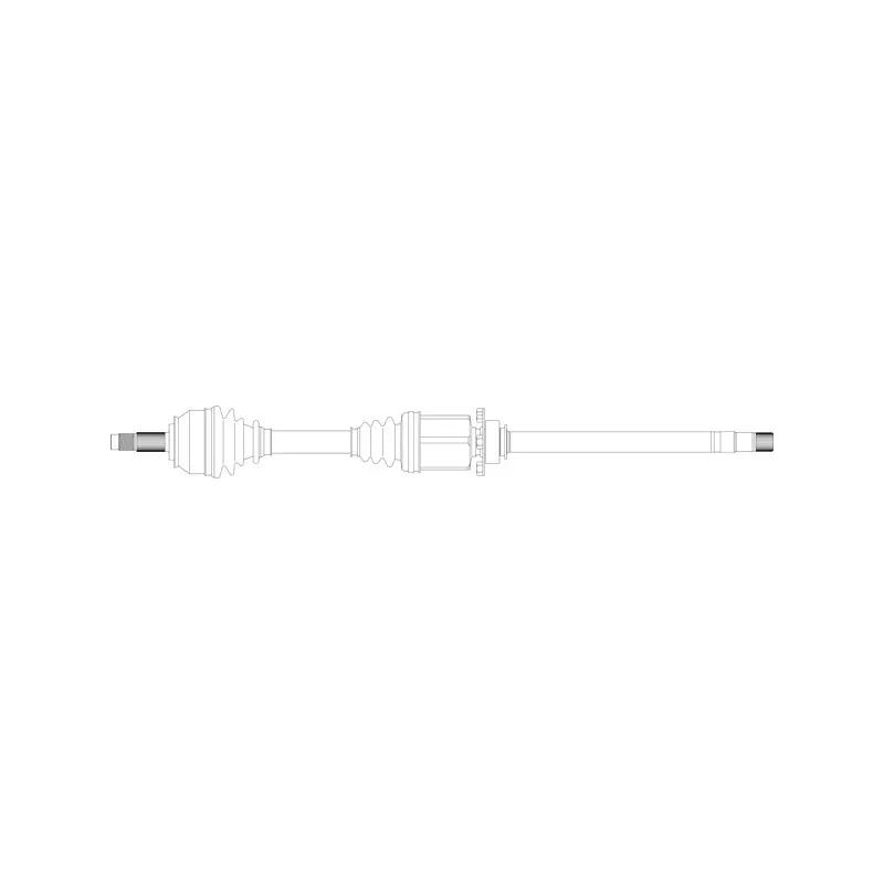 Arbre de transmission avant droit GENERAL RICAMBI FI3292
