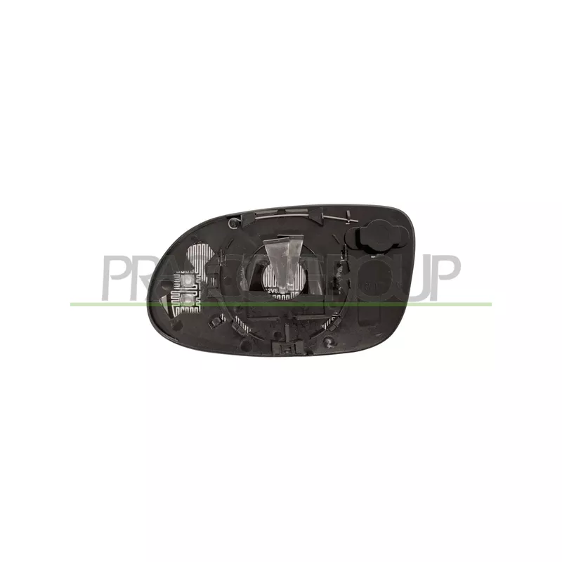 Verre de rétroviseur, rétroviseur extérieur PRASCO ME3207523