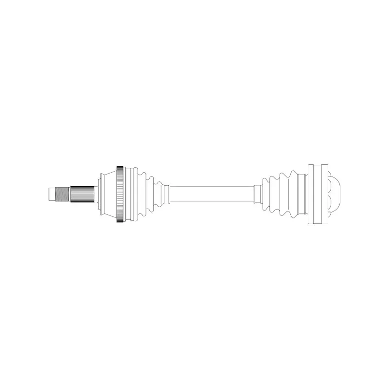 Arbre de transmission avant droit GENERAL RICAMBI FI3320