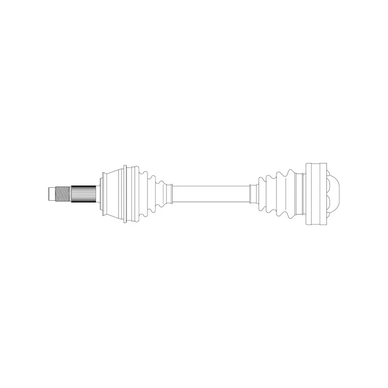 Arbre de transmission avant gauche GENERAL RICAMBI FI3321