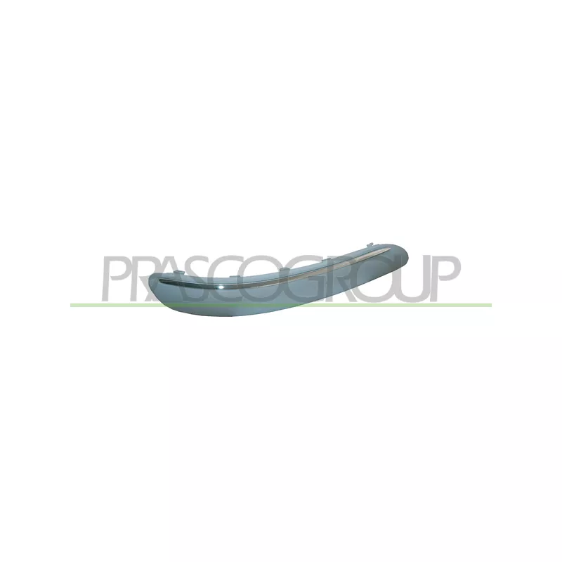 Baguette et bande protectrice, pare-chocs avant gauche PRASCO ME3221244
