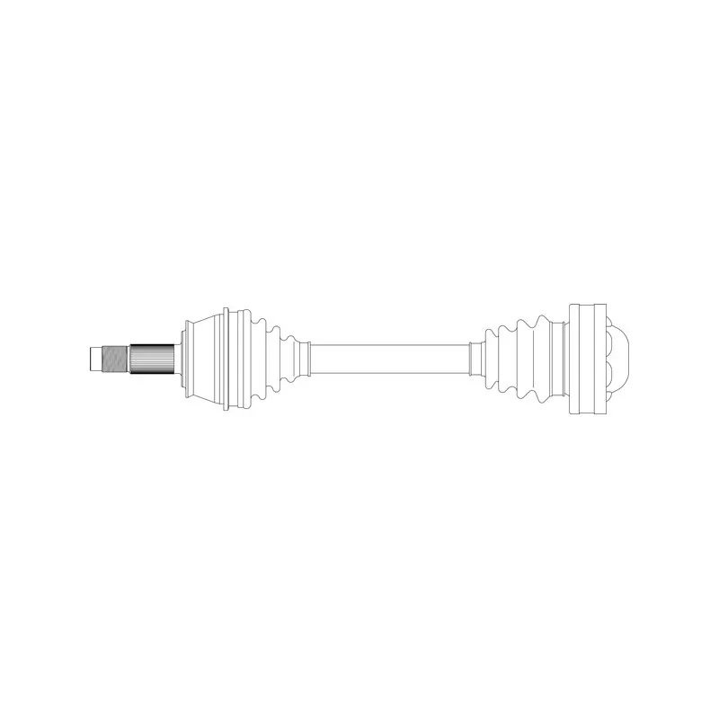 Arbre de transmission avant droit GENERAL RICAMBI FI3322