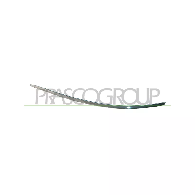 Baguette et bande protectrice, pare-chocs avant droit PRASCO ME3241243