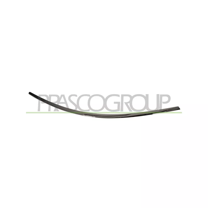 Baguette et bande protectrice, pare-chocs arrière gauche PRASCO ME3241264