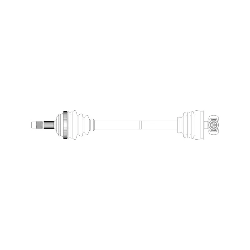 Arbre de transmission avant droit GENERAL RICAMBI FI3334
