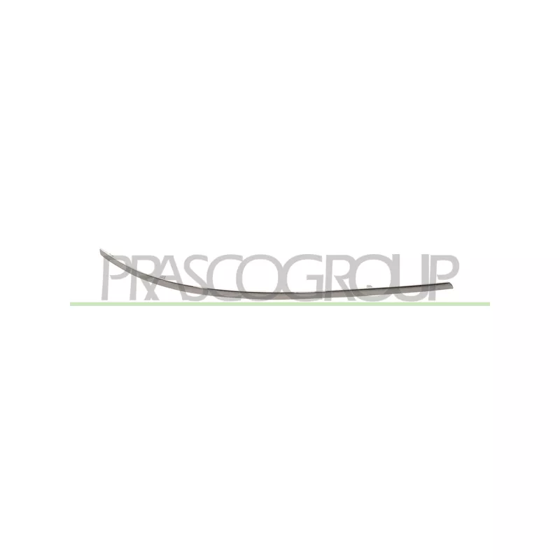 Baguette et bande protectrice, pare-chocs avant droit PRASCO ME3261227