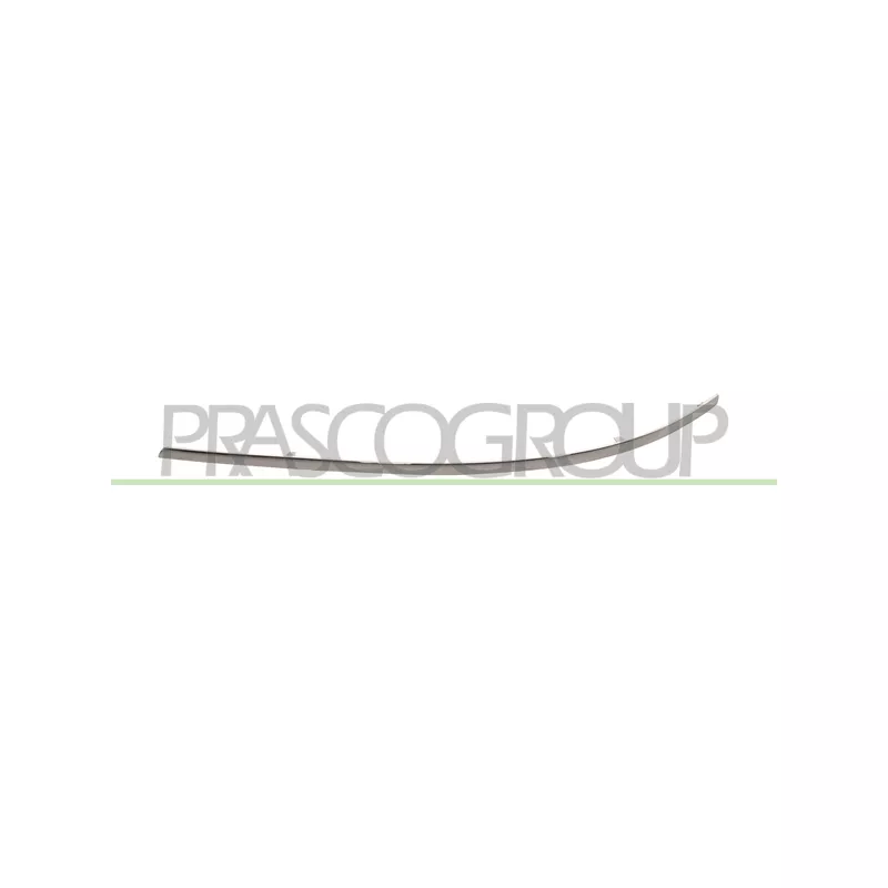 Baguette et bande protectrice, pare-chocs avant gauche PRASCO ME3261228