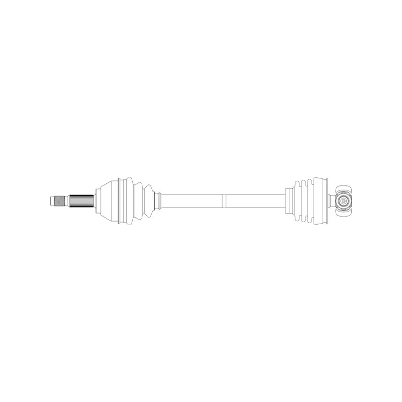 Arbre de transmission avant gauche GENERAL RICAMBI FI3351