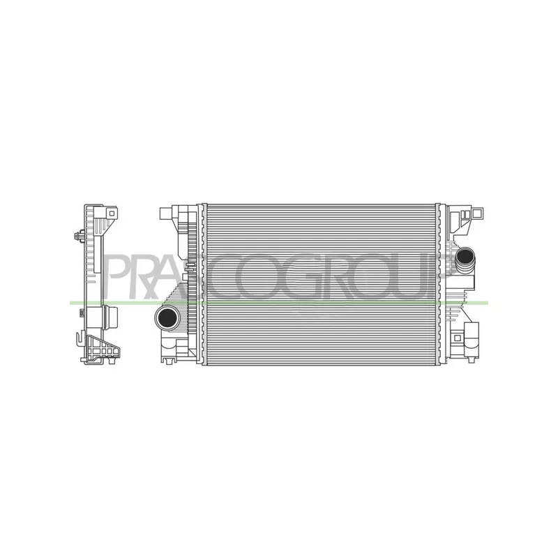 Intercooler, échangeur PRASCO ME332N001