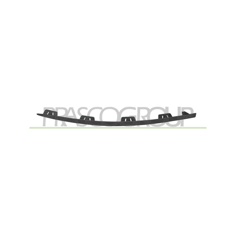 Baguette et bande protectrice, pare-chocs avant gauche PRASCO ME3331234