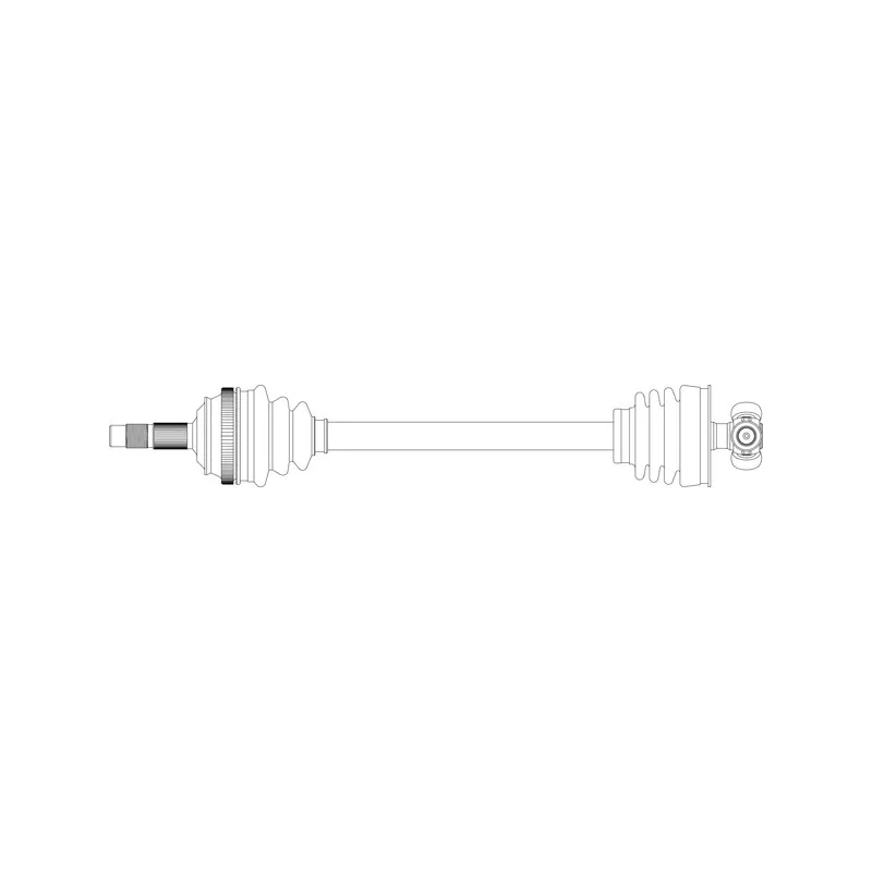 Arbre de transmission avant gauche GENERAL RICAMBI FI3367