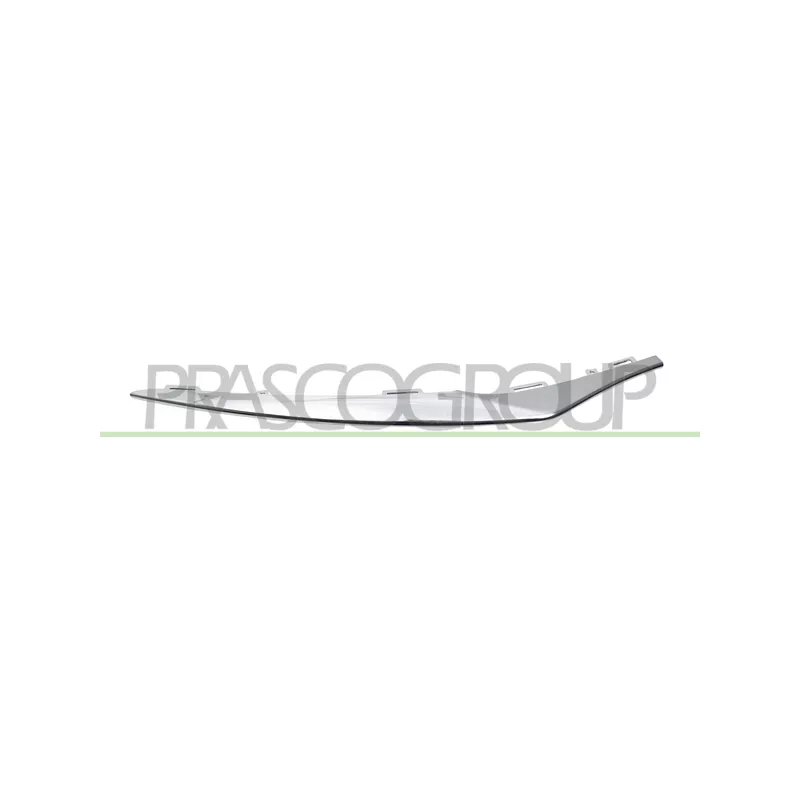 Baguette et bande protectrice, pare-chocs avant droit PRASCO ME3501233