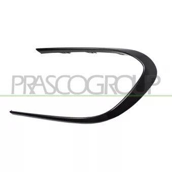 Baguette et bande protectrice, pare-chocs avant droit PRASCO ME3531233