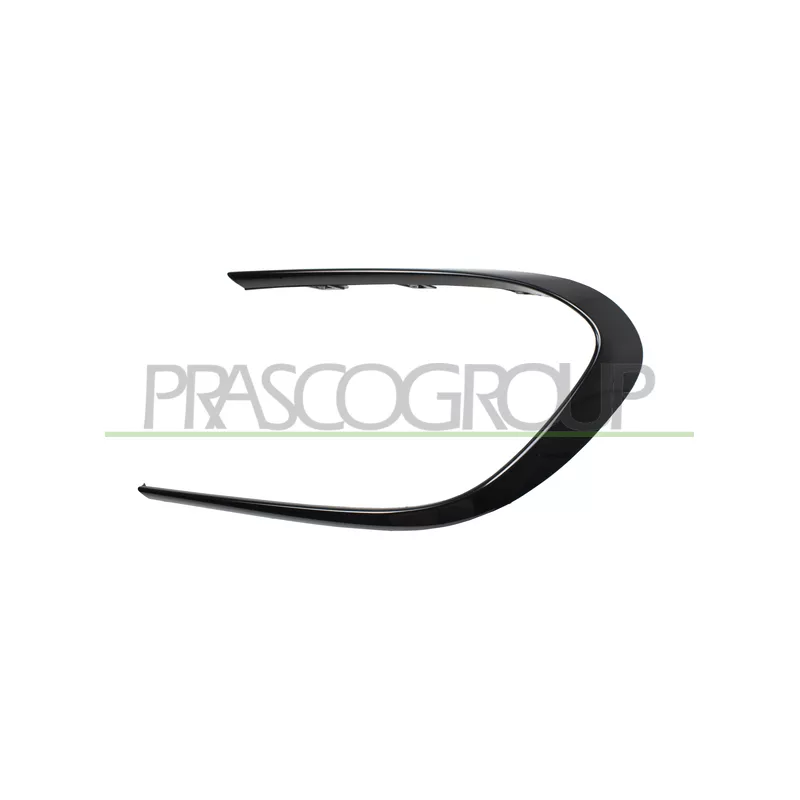 Baguette et bande protectrice, pare-chocs avant droit PRASCO ME3531233