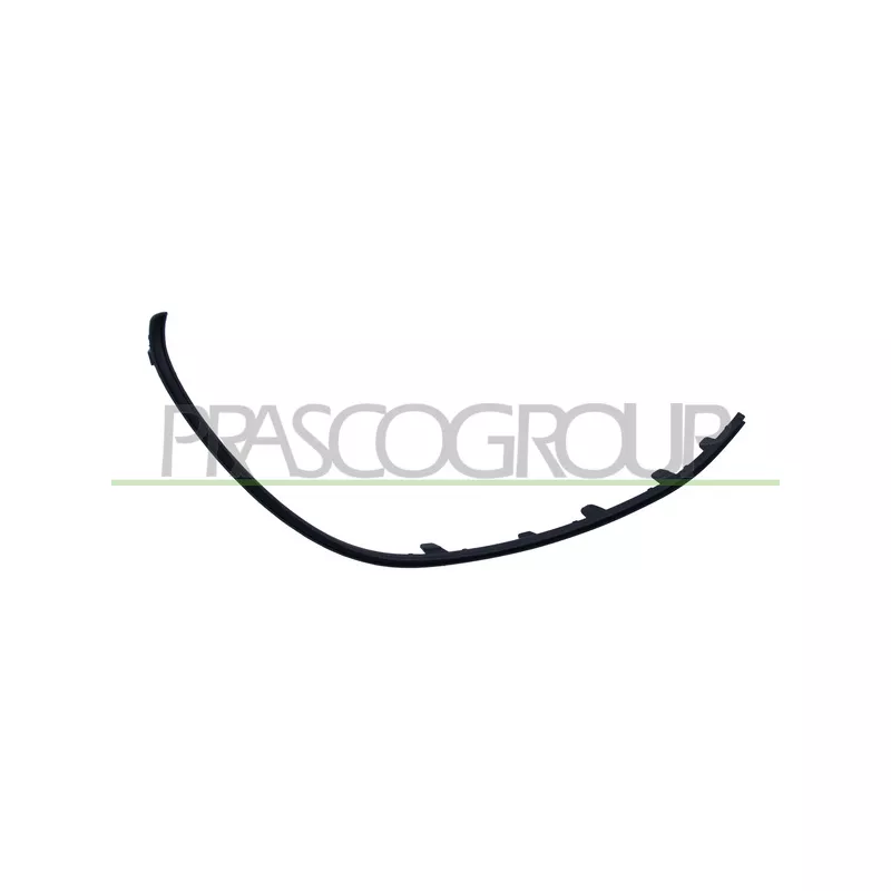 Baguette et bande protectrice, pare-chocs avant droit PRASCO ME3551233