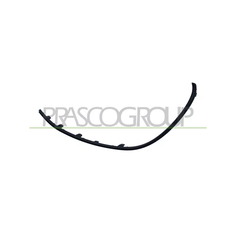 Baguette et bande protectrice, pare-chocs avant gauche PRASCO ME3551234