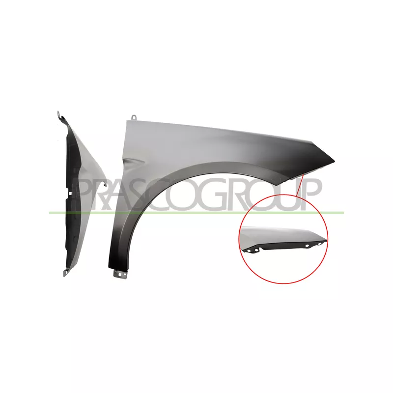 Aile avant droit PRASCO ME4203003