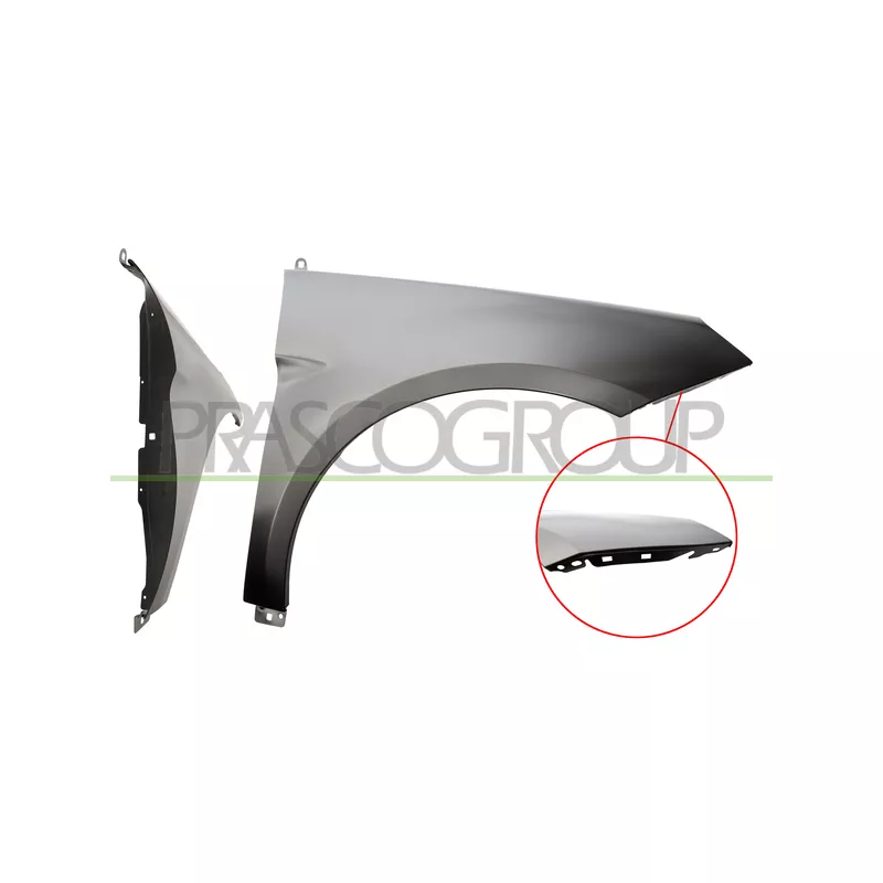 Aile avant droit PRASCO ME4223003