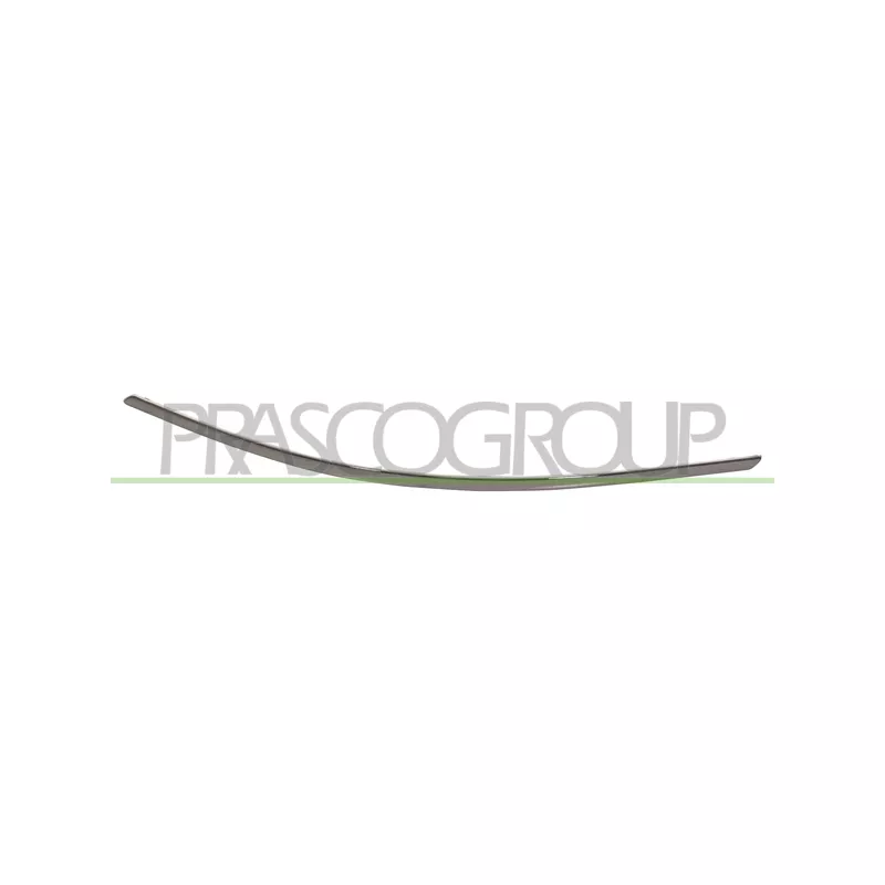 Baguette et bande protectrice, pare-chocs avant droit PRASCO ME4241227