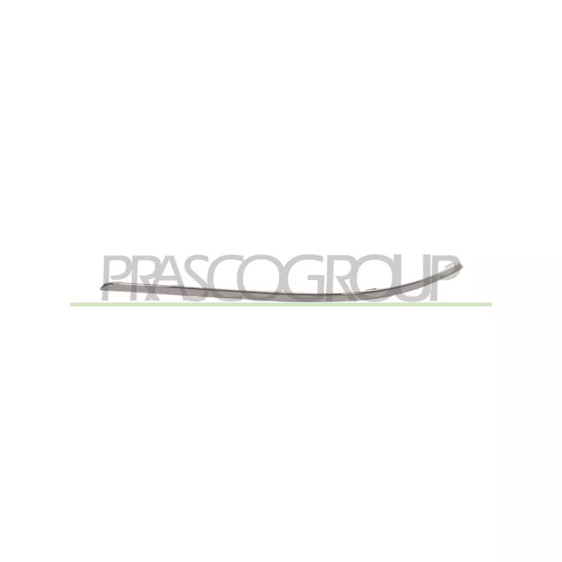Baguette et bande protectrice, pare-chocs arrière gauche PRASCO ME4241264
