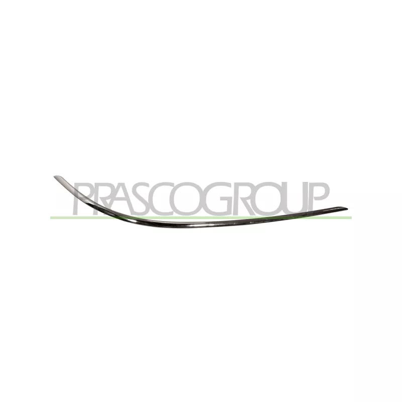 Baguette et bande protectrice, pare-chocs avant droit PRASCO ME4401247