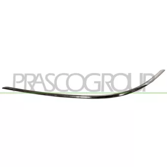 Baguette et bande protectrice, pare-chocs avant gauche PRASCO ME4401248
