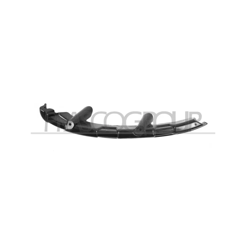 Baguette et bande protectrice, pare-chocs avant gauche PRASCO ME4441214