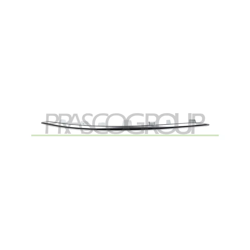 Baguette et bande protectrice, pare-chocs avant droit PRASCO ME4441221