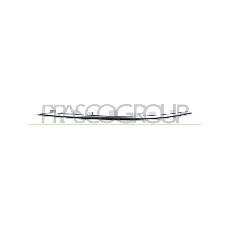 Baguette et bande protectrice, pare-chocs avant gauche PRASCO ME4441222