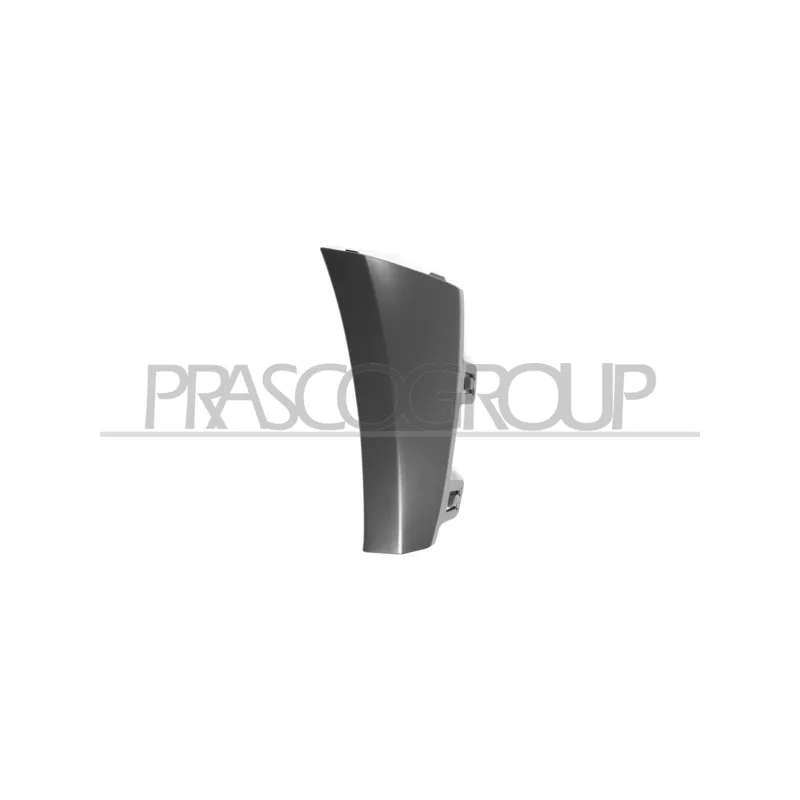 Baguette et bande protectrice, pare-chocs avant droit PRASCO ME4441223