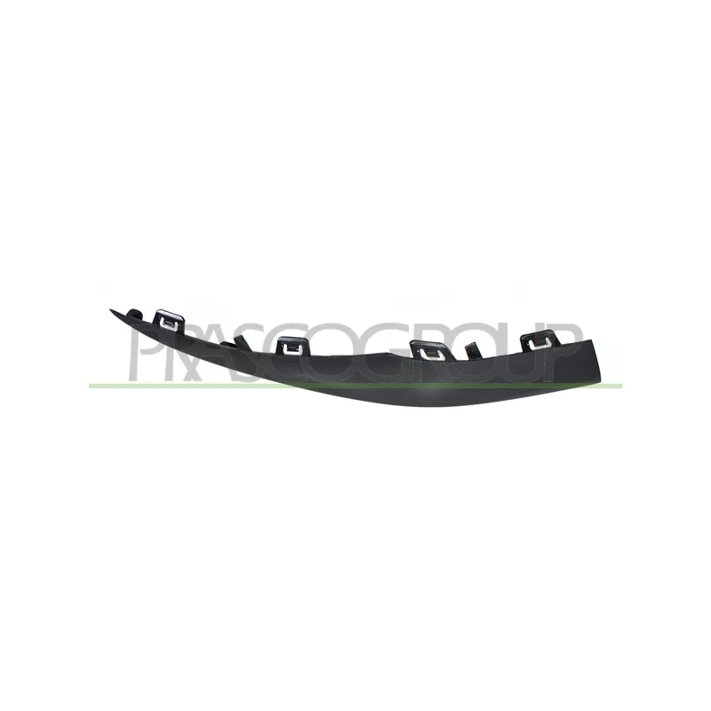 Baguette et bande protectrice, pare-chocs avant gauche PRASCO ME4441804