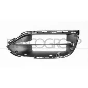 Grille de ventilation, pare-chocs avant droit PRASCO ME4442133
