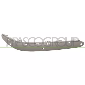 Baguette et bande protectrice, pare-chocs avant droit PRASCO ME5241231